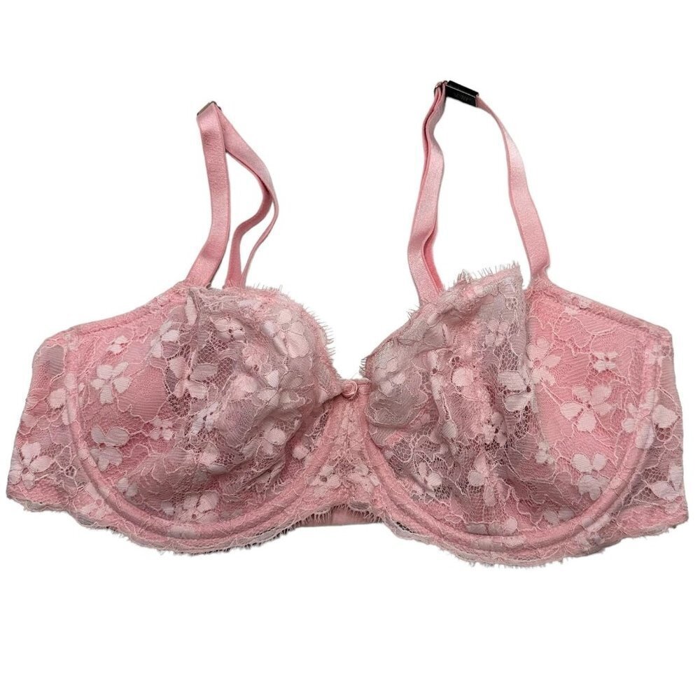 NEW/NWT Victoria's Secret Pink Lace Dream Angels Underwire Push-Up Bra Size 36D
